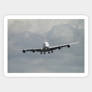 A380 On Final Approach Sticker